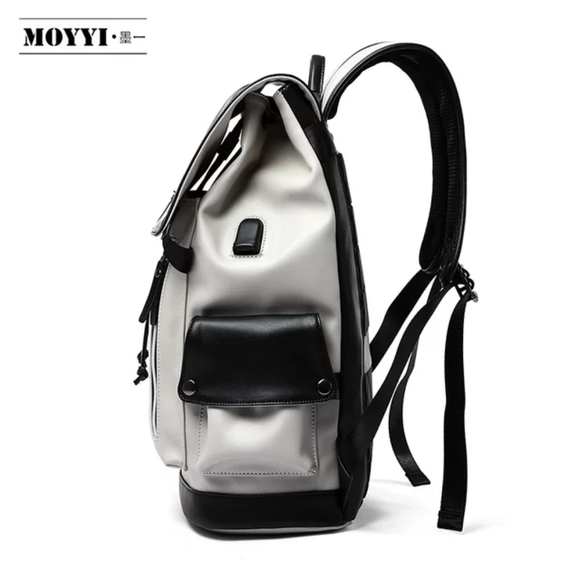 Backpack pu leather/high quality/ waterproof / durable/ - Picture 7 of 8